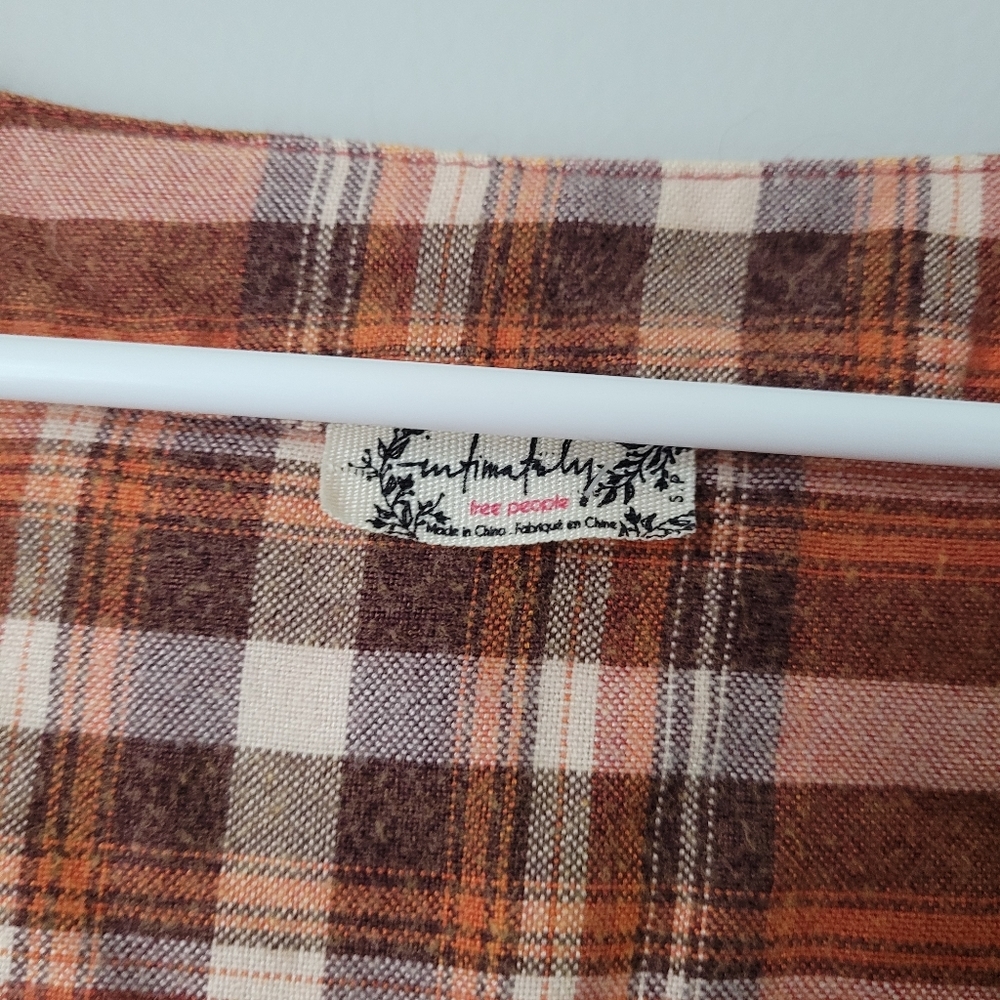 Free People Intimately Button Front Pullover Tunic - image 3